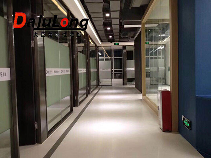 阿里巴巴線(xiàn)下體驗店使用大巨龍塑膠地板
